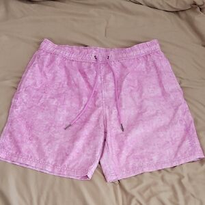 Maui and Sons Pink Stone Washed Shorts